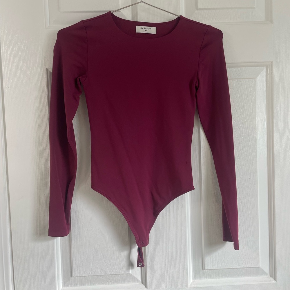 Babaton Long Sleeve Bodysuit - Deep Purple